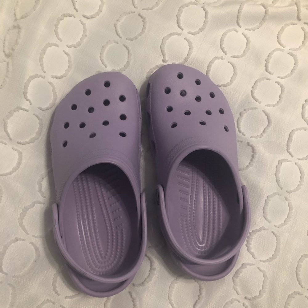 CROCS: Light purple